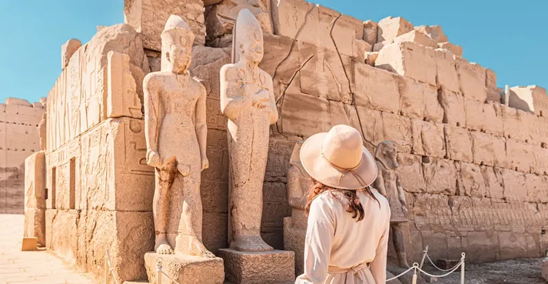 Tempelanlage zwischen Luxor und Assuan